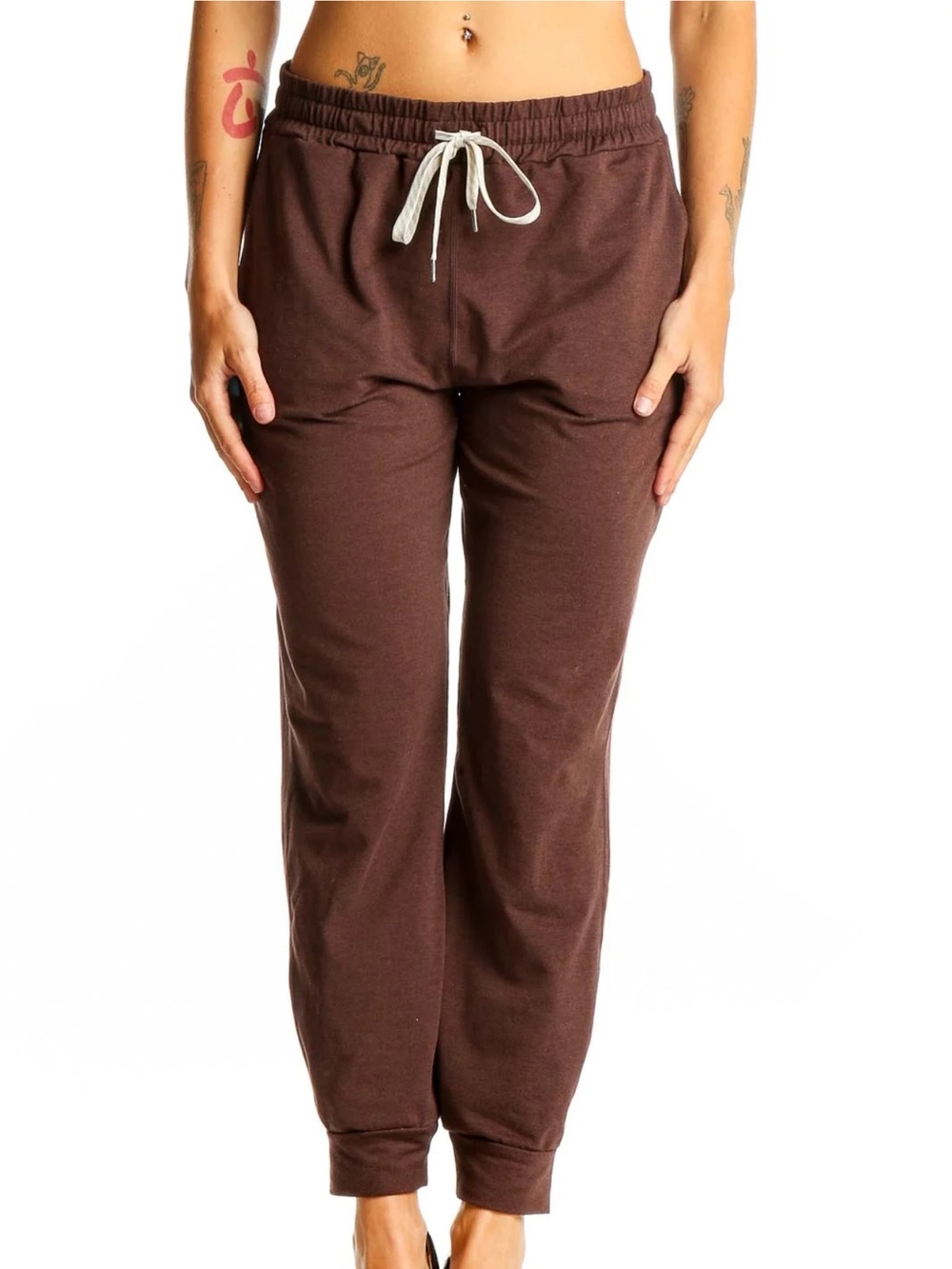 Vuori Chocolate Brown Drawstring Joggers